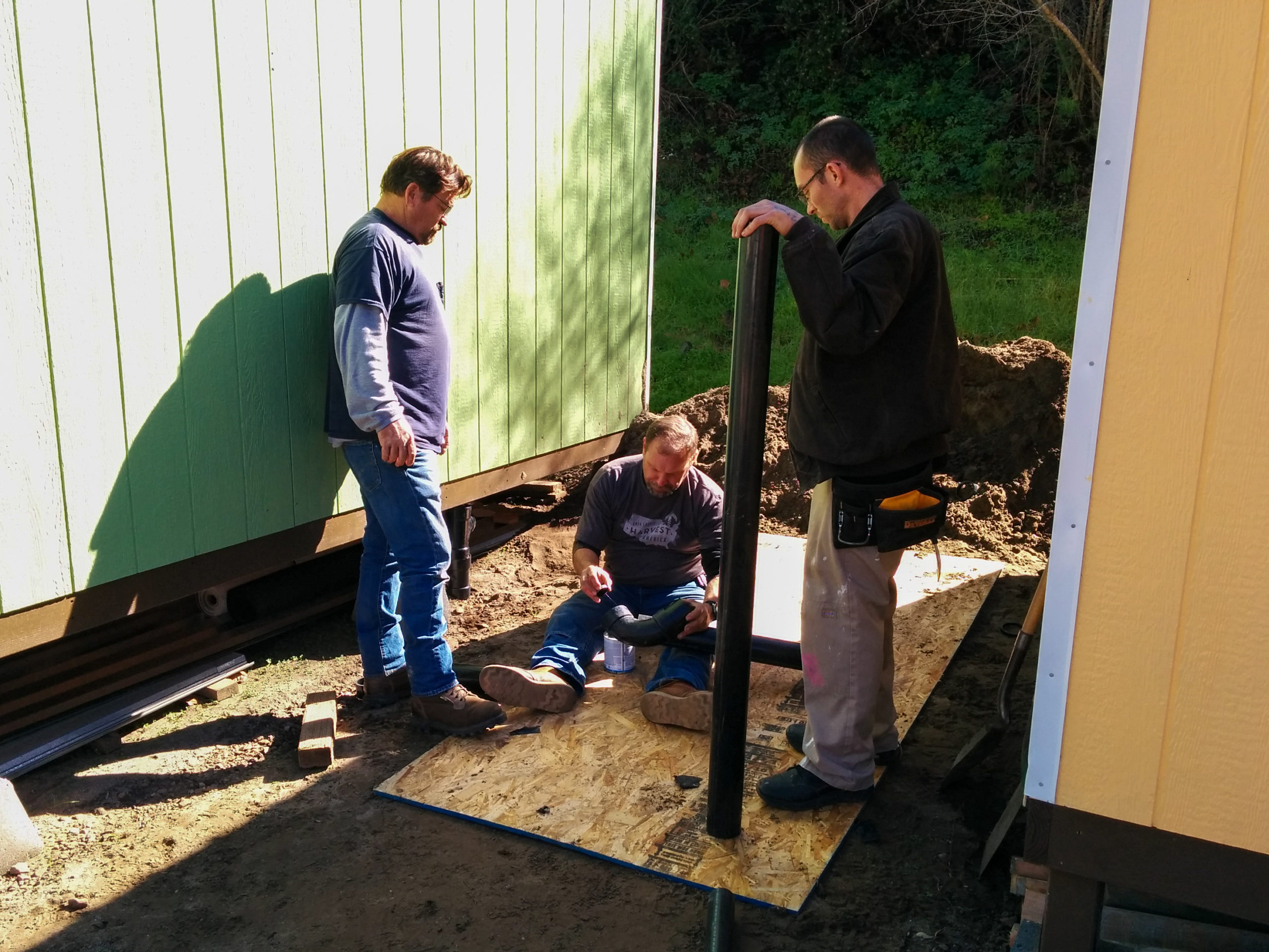 Septic, garden and tree trimming.